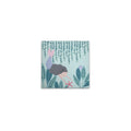 Made In Germany - Canvas Mermaid Nursery - Wall Art Painting Mural Blue Green - Canvas Picture On Stretcher Frame Home Decor