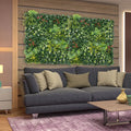 100cm*100cm Artificial Wall Panel Plastic Natural Style for Indoor and Outdoor for Office and Home Party Decoration SKVG100-Xiao