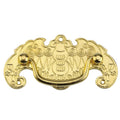 Stock Supply Box Accessories 96 X 48 mm Zinc Alloy Material Antique Brass Gold Colored Cabinet Metal Pull Handle