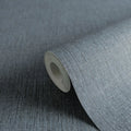 Made Germany Stripes Plaid Wallpaper Rolls Blue Non Woven Vinyl Matte Slightly Structured Living Room Kitchen Hotel