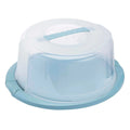 Round container for storing and transporting cakes Nordic blue