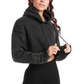 Custom Athletic Modern Streetwear Versatile Sleeveless Lightweight Beige Jersey Half Zip Vest Hoodie For Women