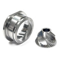 Coffee Grinder Parts Stainless Steel Electrics Coffee Machine Conical Burr Replacement Set 48MM Conical Burr for Jura
