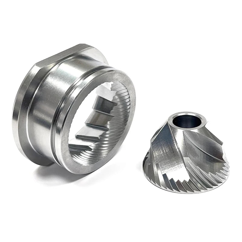 Coffee Grinder Parts Stainless Steel Electrics Coffee Machine Conical Burr Replacement Set 48MM Conical Burr for Jura
