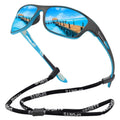 2025 Brand Polarized UV Protection Cycling Sports Sunglasses Full Rim Frame for Men Women Outdoor Night Vision Goggles MegaBDM