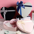 Hot Sale Custom Logo Printed Pink Color Cosmetic Gift Box Heart Shape  Boxes Packing Round Lip Balm Containers