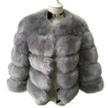 Liu Ming Hot Selling Women Fashion Winter Thick Warm Faux Fur Jacket Overcoat