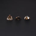 SICGEM Wholesale Trillion Cut VVS1 Clarity Champagne Grade 6.5mm 1 Carat Set Jewelry Moissanite Diamond