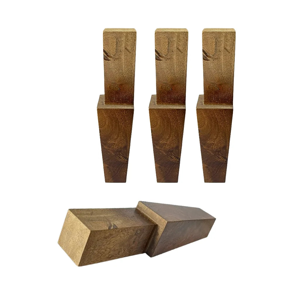 Custom Carved Solid Wood Sofa Legs Premium Quality Modern Design Decorative Functional Furniture Components Living Room Bedroom
