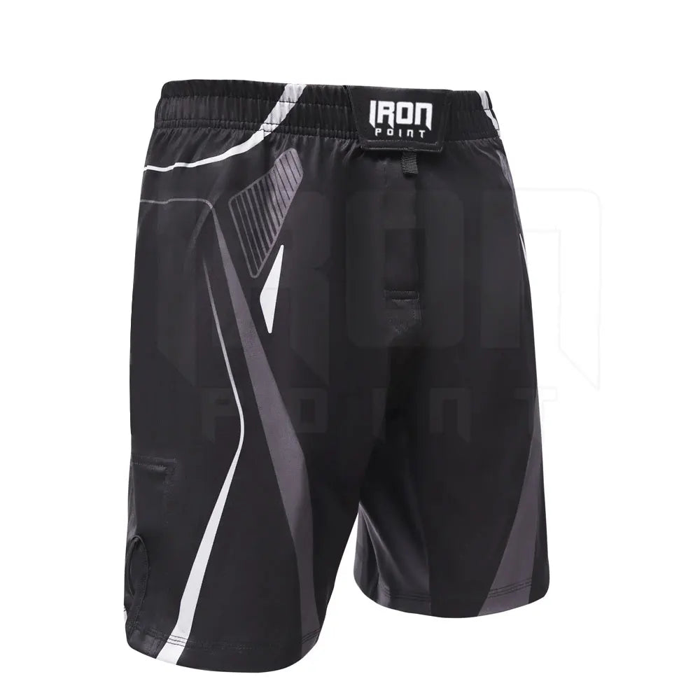New Style Men's MMA Shorts Solid Color Casual Mid Waist Elastic Closure Made in Pakistan for Sale