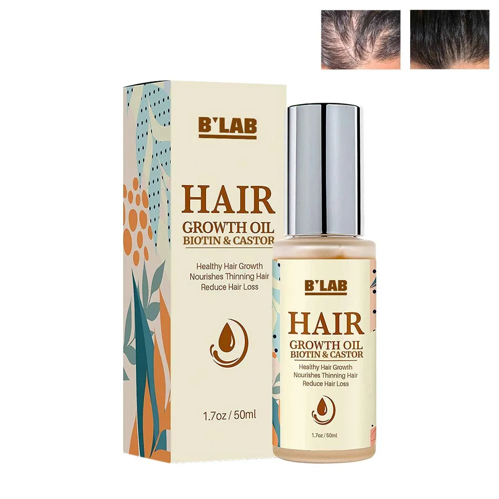 Premium Biotin Pro-Growth Hair Oil for Fuller and Thicker Looking Hair Improve Dryness Anti Hair Loss Spray
