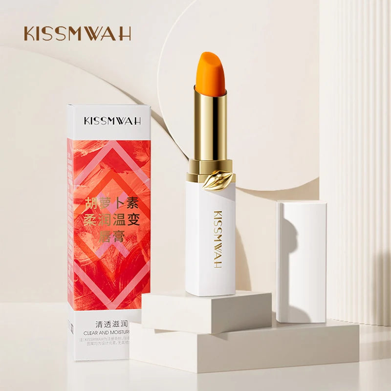 OEM ODM Private Label KISSMWAH Custom Flavor Lipbalm Organic Natural Vegan Lightening Moisturizer Chapstick Stick Care Lip Balm