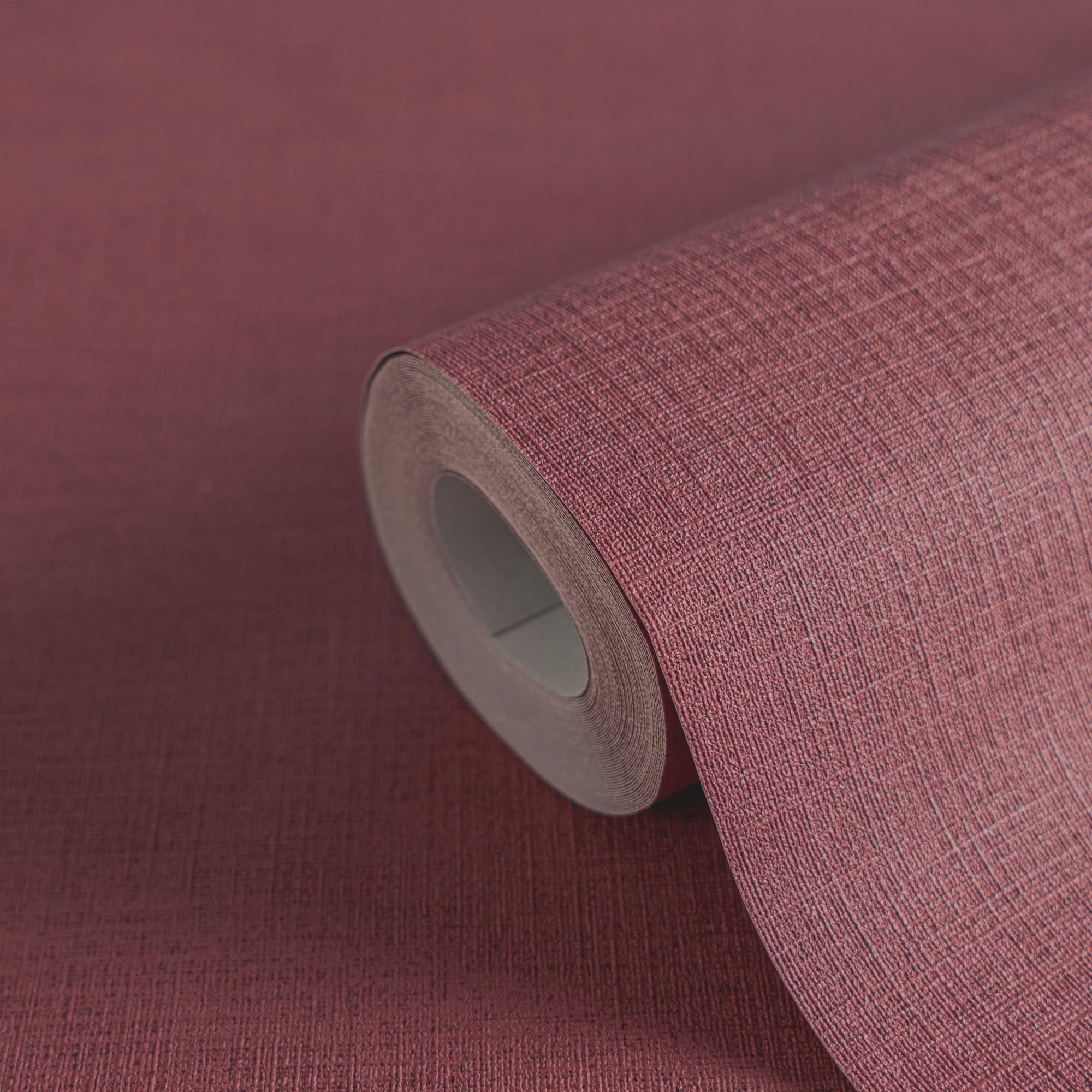 Made Germany Damask Plain Wallpaper Rolls Red Bordeaux Non Woven Vinyl Textile Structure Sound-Absorbing Household Use 1005 X