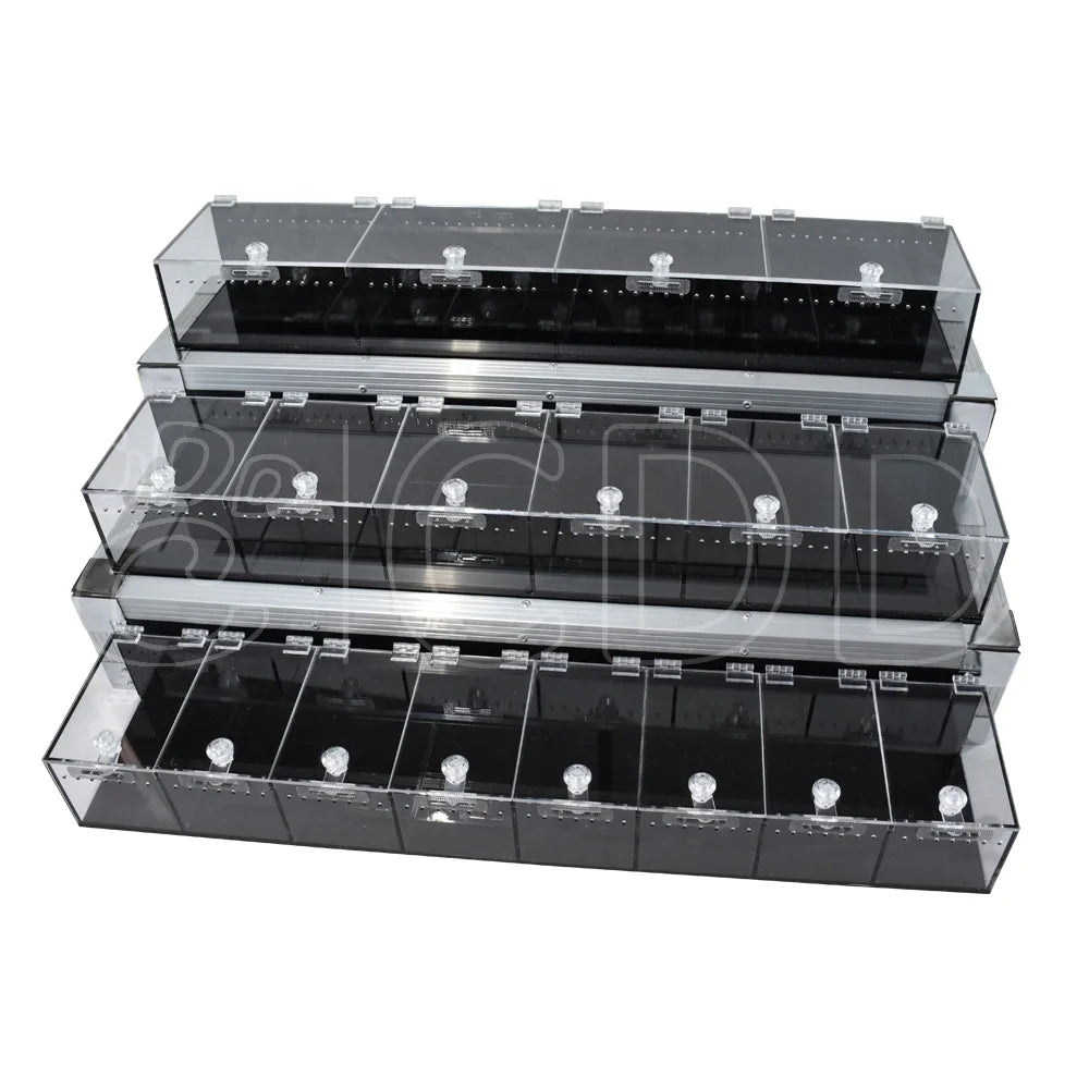 Factory PVC Acrylic Durable Reptile Box Snake Enclosures Easy-to-Assemble Indoor/Outdoor Displays Reptile Amphibian Supplies