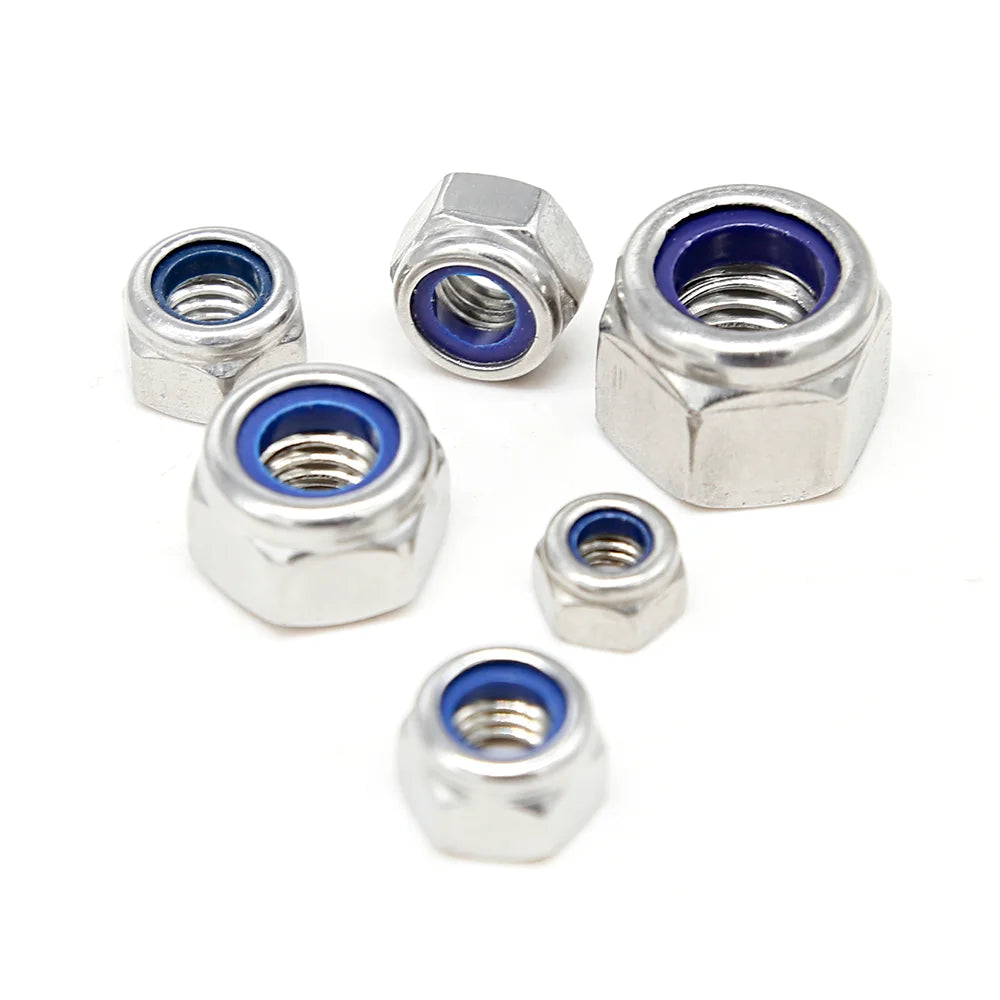 Factory Direct Price- Stainless/ Carbon Steel Nonmetal DIN 6926 China Supplier Hexagon Flange Nylon Lock Nuts