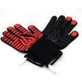 Aramid Barbecue Oven Mitts 932f Extreme Heat Resistant BBQ Grill Gloves Kitchen Cooking Gloves for Baking