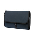 ZUOLUNDUO Wholesale Polyester Striped Eco Friendly Cosmetic Bags Travel Cosmetic Toiletries Bag
