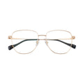 Women's Fashion Titanium Eyeglass Frames Classic Retro Style Prescription Eye Glasses From China Diamond Face Shape Match