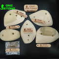 Wooden Climbing Holds Wood Rock Wall Wood Holds for Indoor&Outdoor Adult Child Slope&Jug&Pinch with Climbing Brush Hangboard