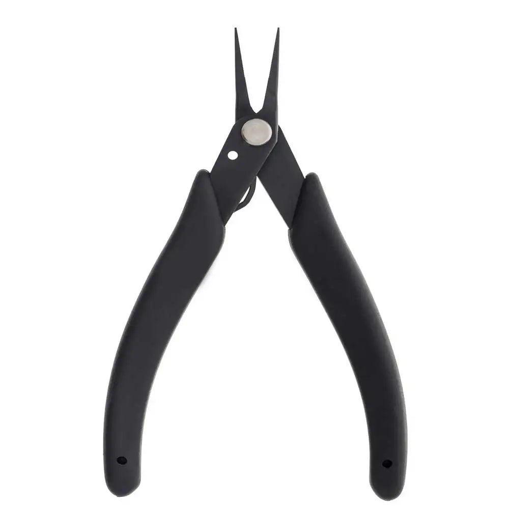 Tweezer Nose Pliers  Serrated Safe Grips Jewelry Making pliers