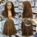 12A Raw Hair Hd Lace Frontal WigSuper Double Drawn Vietnamese Hair WigRaw Curly Wigs Human Hair Lace Frontal