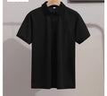 Oem customized polo shirt men's summer thin lapel short sleeved tshirt korean style trendy loose casual half sleeved polo shirt
