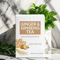 Customized 2.5g * 20 Bag Bulk Herbal Health Tea Low Sugar Ginseng and Ginger Tea From a Chinese Factory