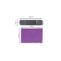 OYA TEXTILE Purple Dog & Cat Grooming Dryer with Dry Bath Towel & Hand Pockets Polyester/Polyamid Material for Bathroom Use