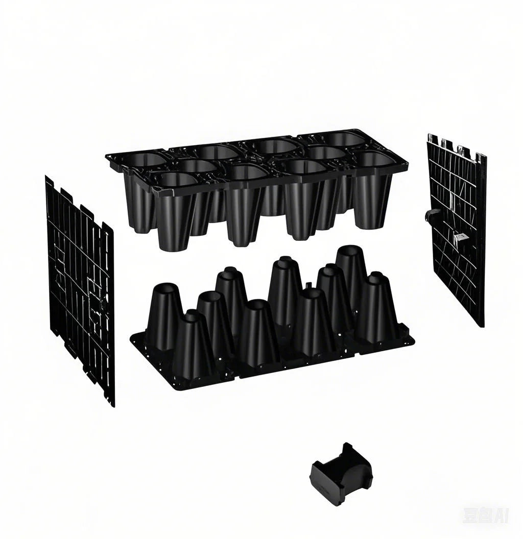 Modular Flood Control Water Storage System - High Capacity Stormwater Management Solution for Urban/Industrial Use