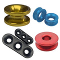 OEM Stock Size Hard Anodized PTFE Precision CNC Machining Milling Rigging Boat Aluminum Low Friction for Turning Parts