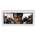 Anime Light up Led Paper Shadow Painting Framed USB Power Tabletop Decorative Lamp Night LED Shadow Box Wall Art