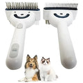 2025 New Arrival Pet Cleaning Kit Double-Sided Pet Spray Brush for Cat Dog Hair Removal Grooming
