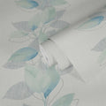 Germany Made Sale Floral Wallpaper Rolls White Green Grey Blue Non Woven Vinyl Highly Wash-Resistant Living Room Kitchen