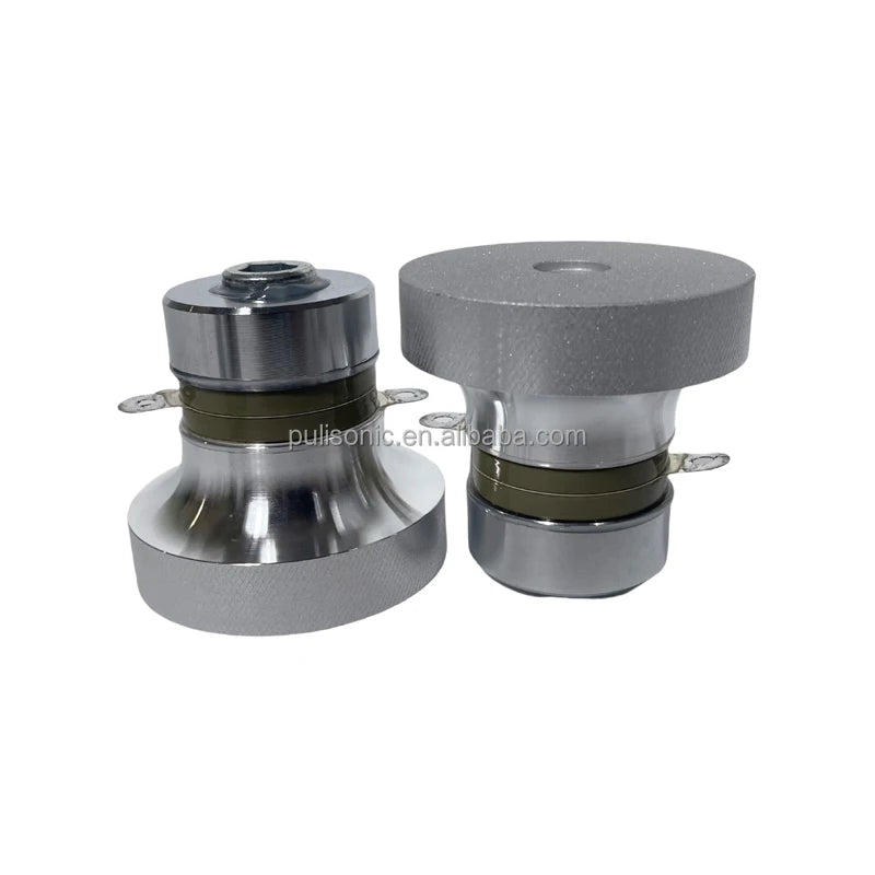 Submersible Plate Ultrasonic Transducer Dual Frequency 28/40kHz with Bolt-Stud Mount