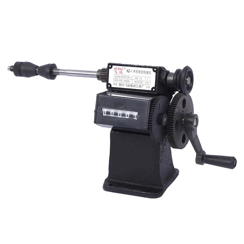 Small Count Range Coil Counting and Winding Coil Leap Winder Nz-1 Hand Winding Machine Manual Hand Counting Winding Machine