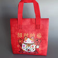 Fabric Non-woven Tote Bags Customized Shopping Bag with logo Printed Disposable Wholesale Non-woven Insulated Bags