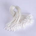 OEM/ODM 1mm 2mm Brand Seal String Label Hanging Clothes Label String Buckle Locking Strap Clothing Accessories