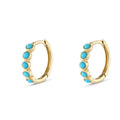 Low MOQ Wholesale Western Tiny Jewelry Sterling Silver Zircon Princess Cut Stud Earrings Party Gift