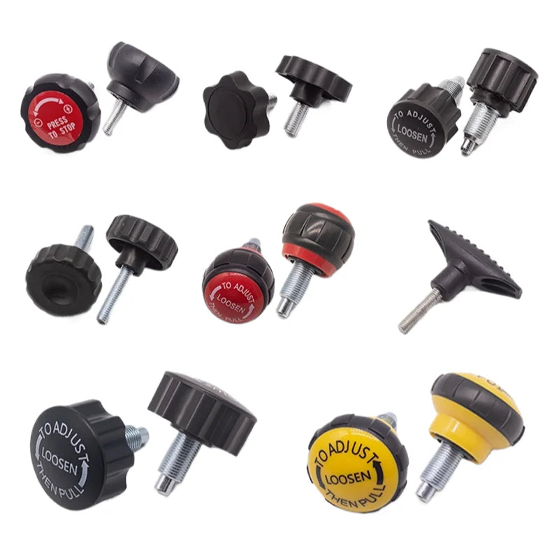 Exercise Bike Adjustment Pull Pin Spring Knob Replacement Part for Gym Equipment MegaBDM