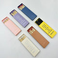 Personalized Classic Safety Luxury Fancy Eco-Friendly Durable Stick Matchbox Logo Printing for Brand Wholesale Cigar Matches