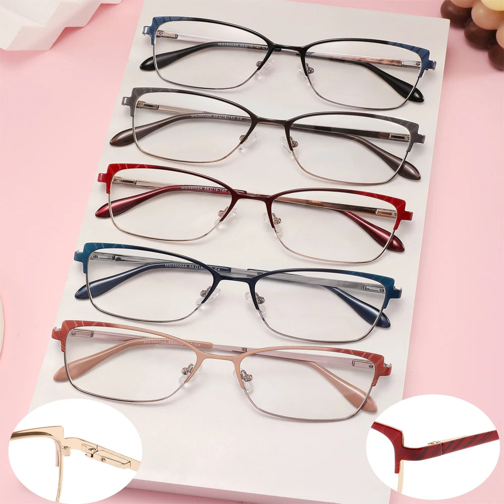 FEROCE Silmo Optical Frames Metal Eyewear Collection Fancy Spectacle Promotional Eyeglasses