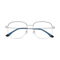China Wholesale Black and Gold Metal Optical Eyeglasses Frames for Men and Women Classic Retro Style Diamond Face Shape Match