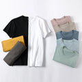 Bangladesh China Factory Price Pure Cotton T-Shirt Unisex Drop Shoulder T Shirt Loose Fit For Couple And Casual Wear T Shirt