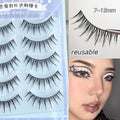 Factory Supplied Strip Bqi Eyelashes Wholesale BQI Multi Style Natural Born Wispy Daily Makeup 0.07mm Diy Full Strip Lashes OEM