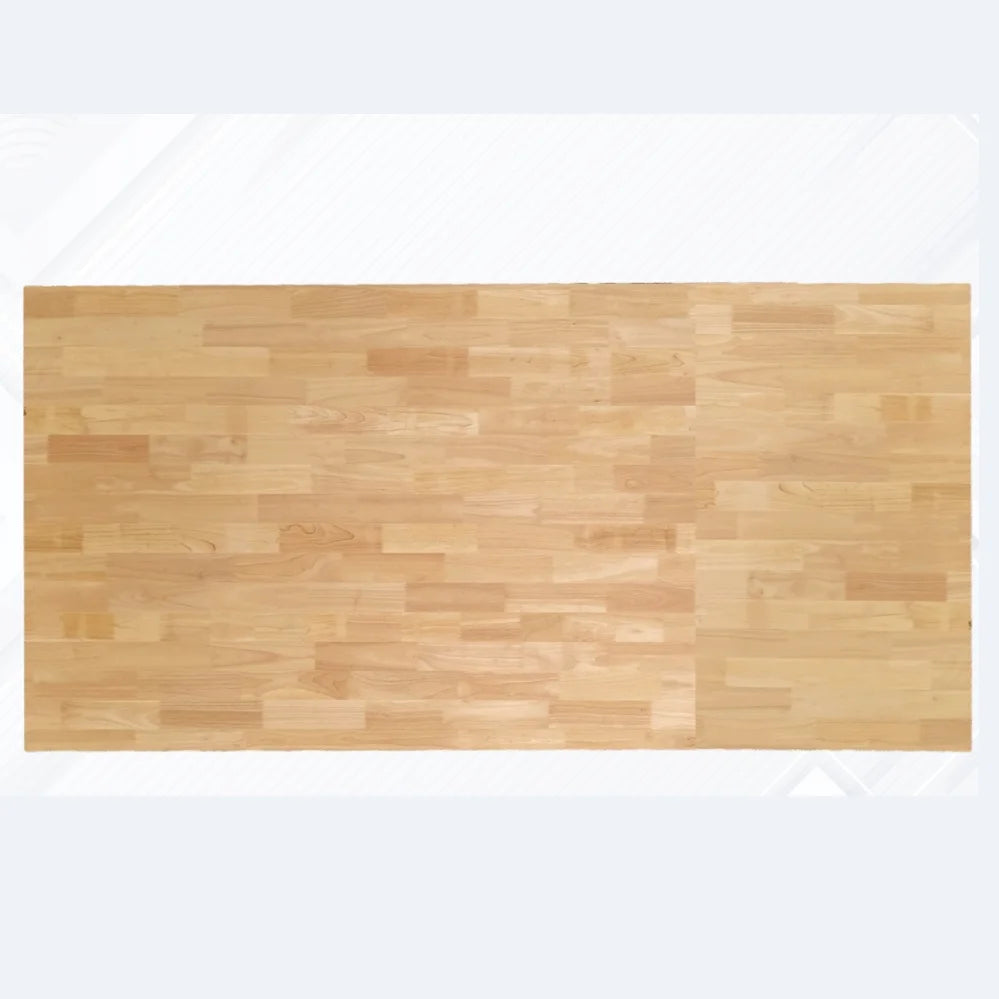 Hevea Rubber Wood Finger Joint Board 15/16/17/18mm Thickness for Furniture Tables Cabinets Hotel and Vanity Tops