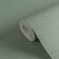 Germany Made European Plain Wallpaper Rolls Dark Green Non Woven Vinyl Slightly Structured Mould-Proof Kitchen Living Room Hotel