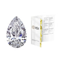 1 Carat Luxury Pear Shape IGI Certified Lab Grown D Color VVS1 Loose Diamond by SHREERAJ SOLITAIRE