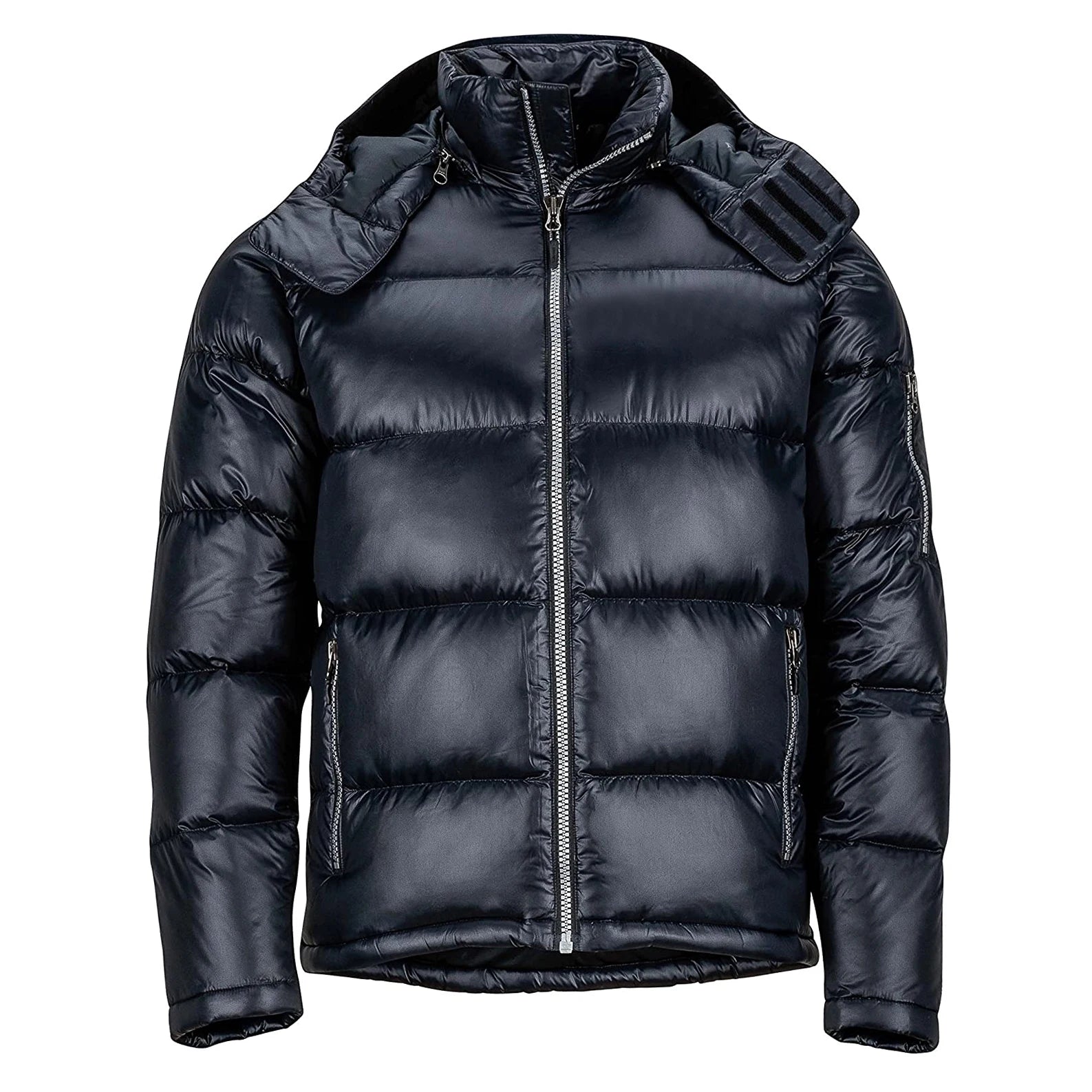 Oversized Men Plus Size Lightweight Hooded Waterproof Puffer Jacket Soft Fitting Comfortable Luxury Style High Street Low MOQ
