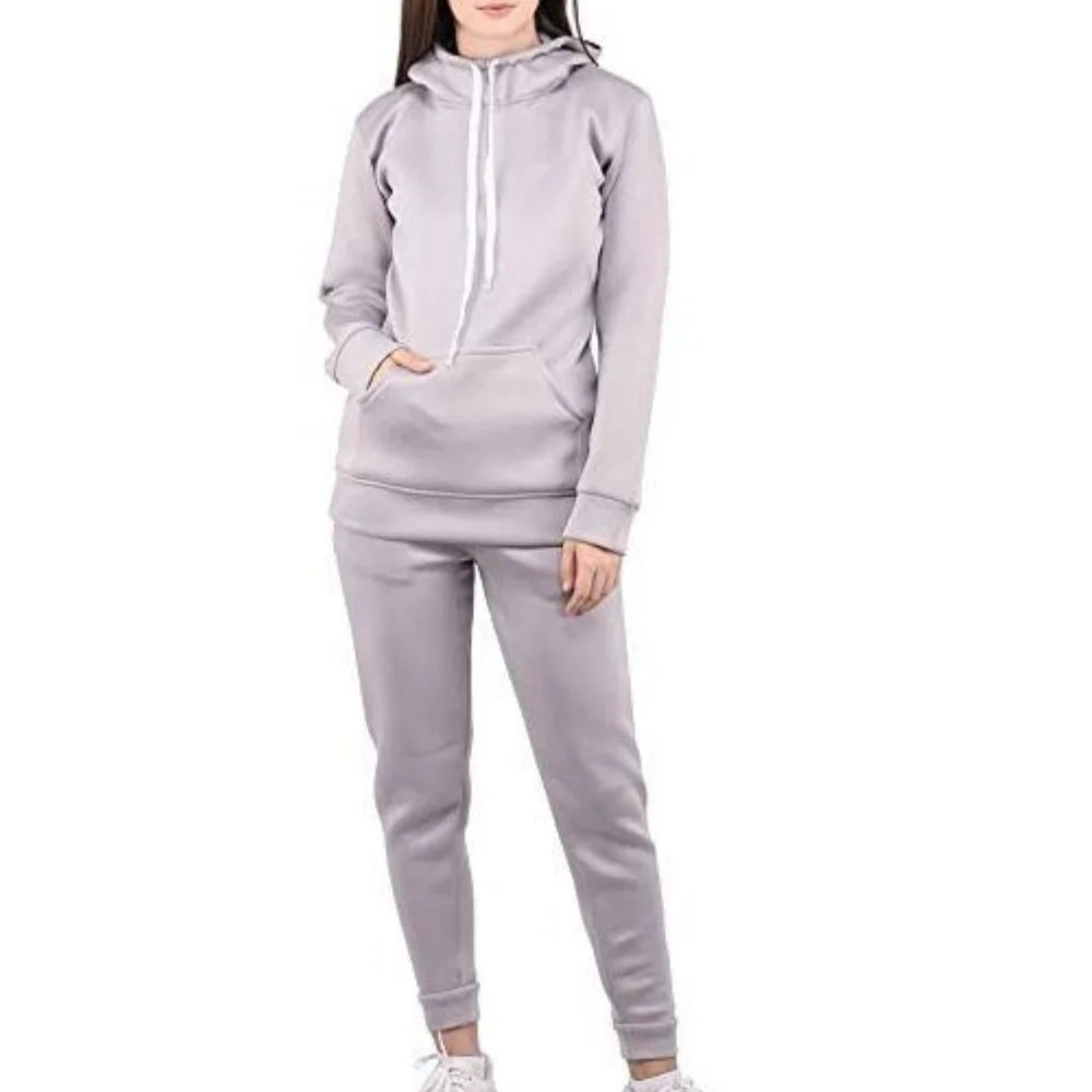 promotionHigh Quality Women Tracksuit Sweatsuit Set Casual Two Piece Jogger Set Women Fleece Custom Women's Sets