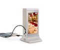 7 Inch LCD Portable DigitalTabletop Phone Charging Advertising Display Sreen Restaurant Interactive Table Advertising Player